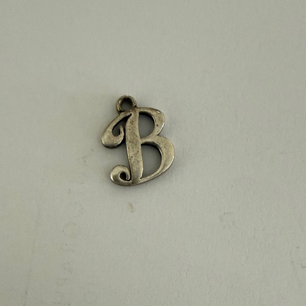 James Avery Silver Initial B Charm - image 1
